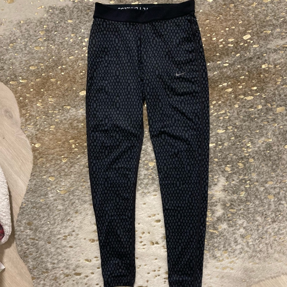 Nike running legging xs zipper pocket